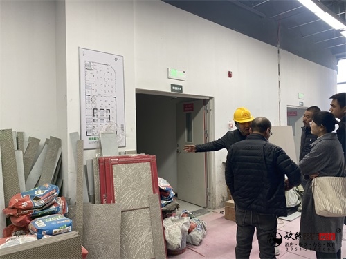 银川办公楼装修设计工地进度|镹臻设计