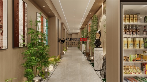 银川茶楼装修设计项目|镹臻设计