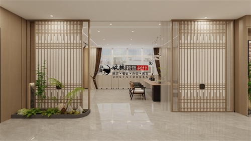 银川茶楼装修设计项目|镹臻设计