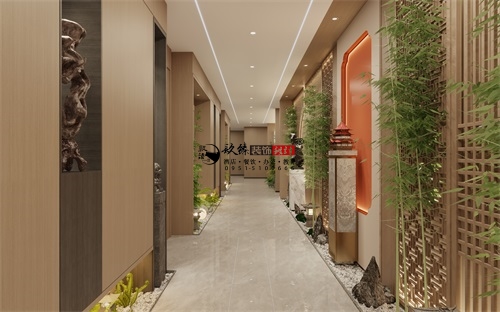 银川茶楼装修设计项目|镹臻设计