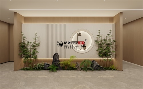 银川茶楼装修设计项目|镹臻设计