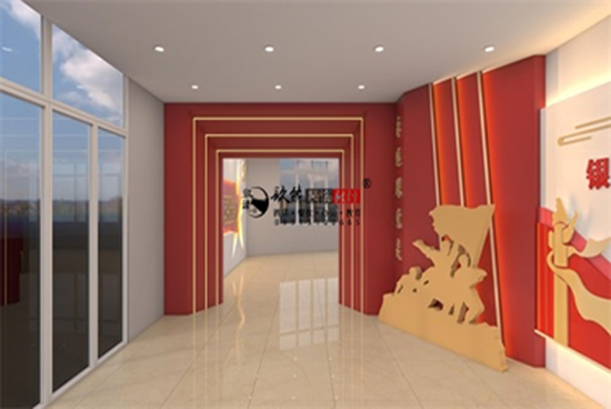 ƽ޲װ|银川职业学院党建展厅设计装修赏析|银川设计装修公司推荐