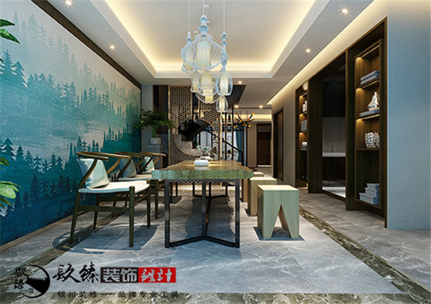 银川别墅装修设计|别墅装修设计效果图|镹臻装饰别墅案例赏析