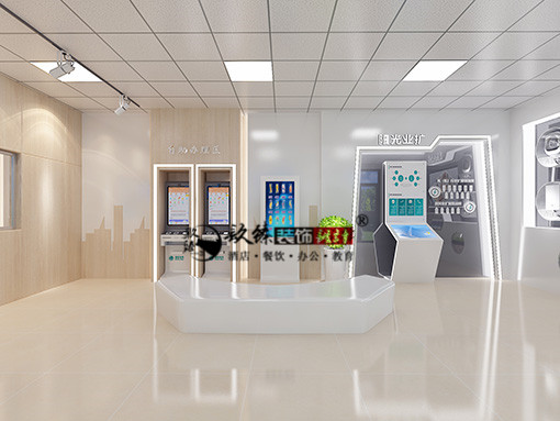 银川营业厅设计,银川营业厅设计价格,银川营业厅装修