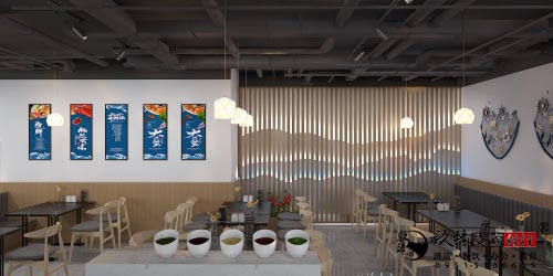 [prov_or_city]自助火锅店设计效果图|镹臻设计