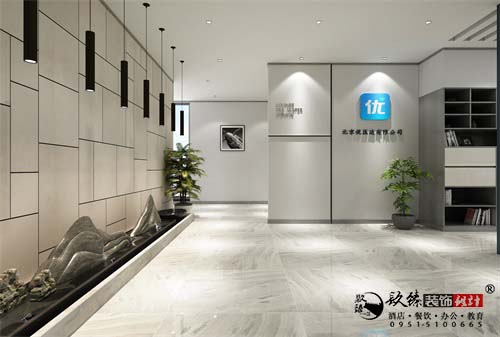 银川医院装修设计效果图|镹臻设计