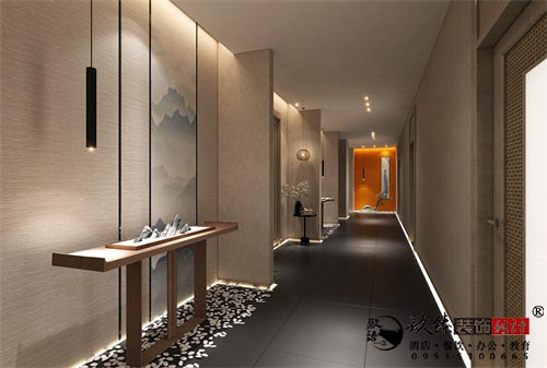 银川足浴中心设计效果图|镹臻设计