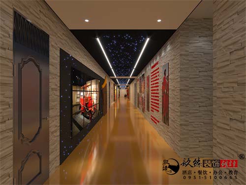 银川消防展厅设计效果图|镹臻设计