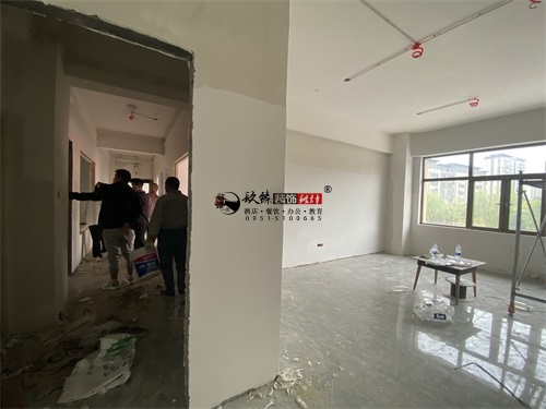 银川培训学校装修设计项目|镹臻装饰