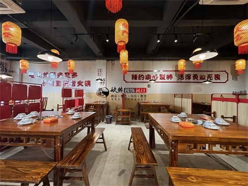 银川火锅店装修设计项目|镹臻装饰