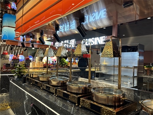 银川自助火锅餐厅装修设计项目|镹臻装饰