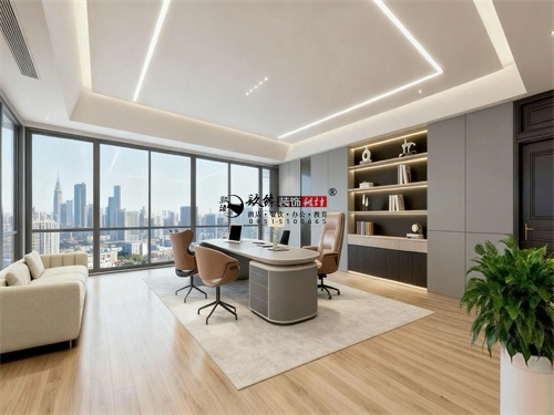 银川办公楼设计装修项目|镹臻装饰