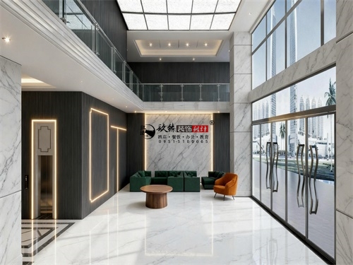 银川办公楼设计装修项目|镹臻装饰
