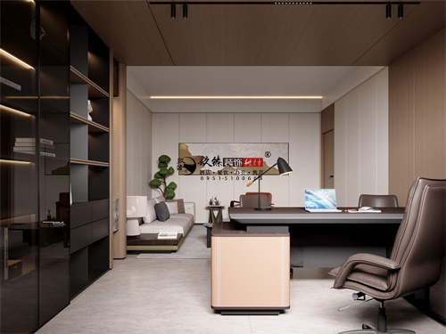 银川办公室装修设计项目|镹臻设计